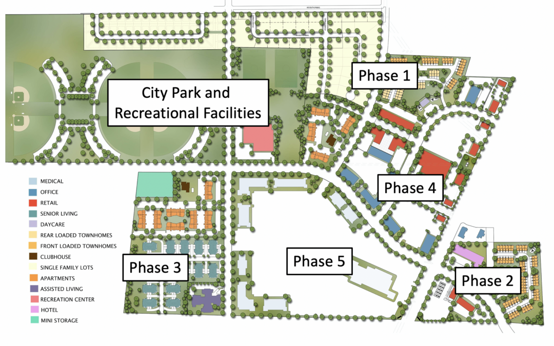 Ephraim Crossing site map